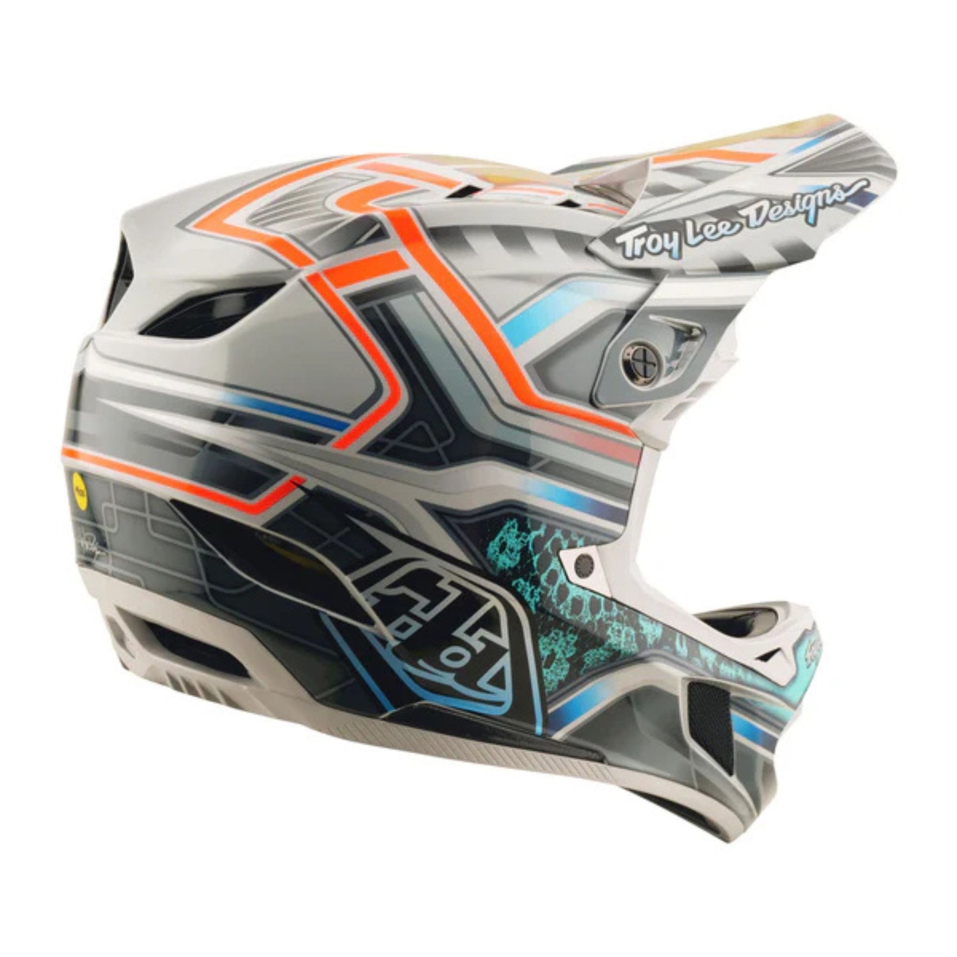 D4 Composite Helmet; Lowrider Gray